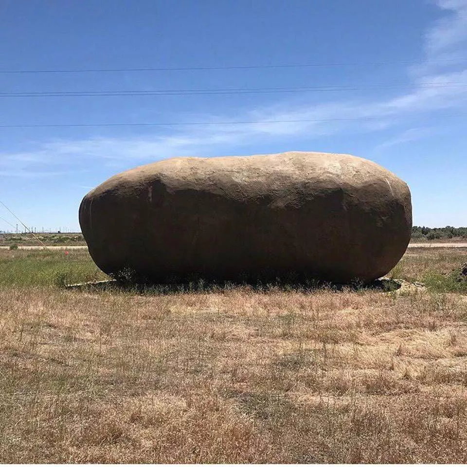 Airbnb, in Idaho puoi dormire in una patata gigante