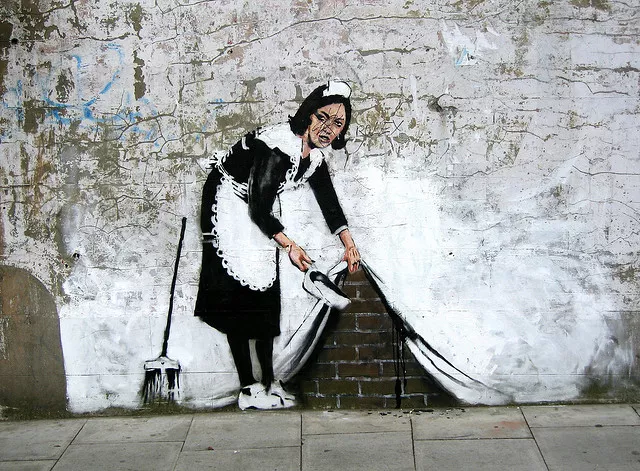 Murales famosi Banksy: le opere più belle dell'artista inglese