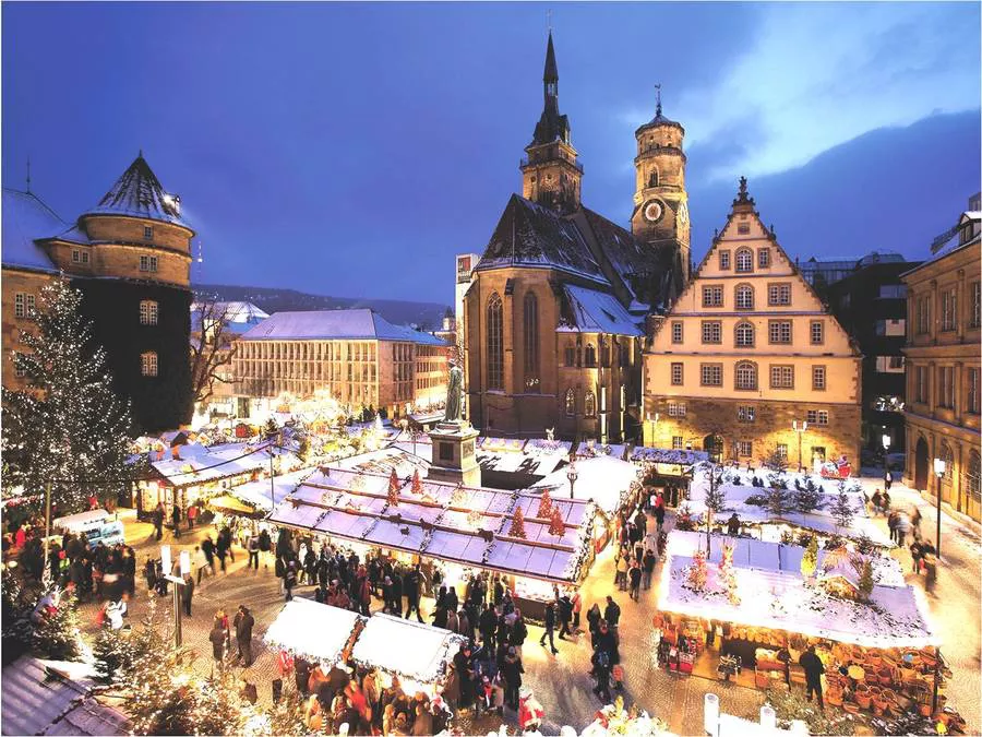 Natale e Capodanno, nella città tedesca di Stoccarda.