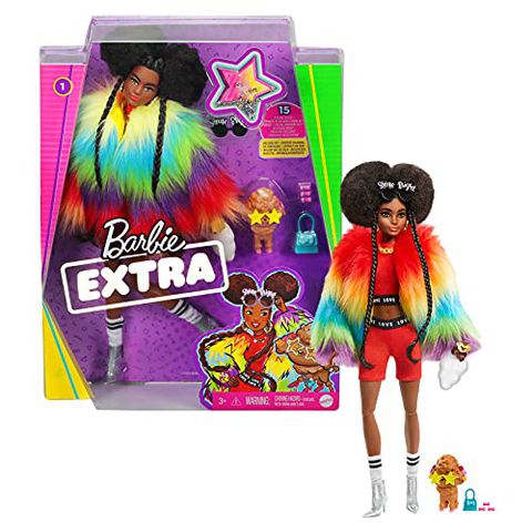 Barbie Extra - Bambola Afroamericana con Cucciolo