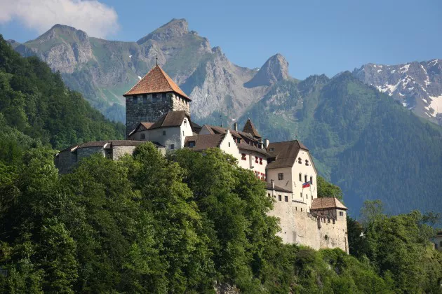 Visita a Vaduz, capitale del Liechtenstein.