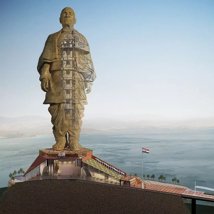 Statua più alta del mondo, in costruzione in India