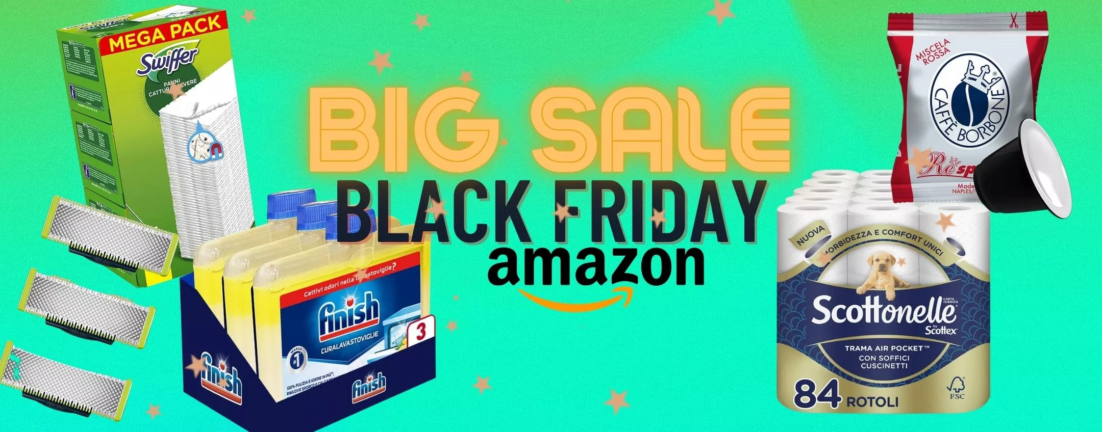 Black Friday Amazon, super CONVENIENZA: i prodotti di tutti i giorni