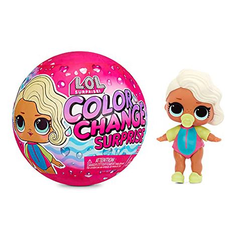 LOL Surprise Colour Change - Adorabile bambola con 7 sorprese