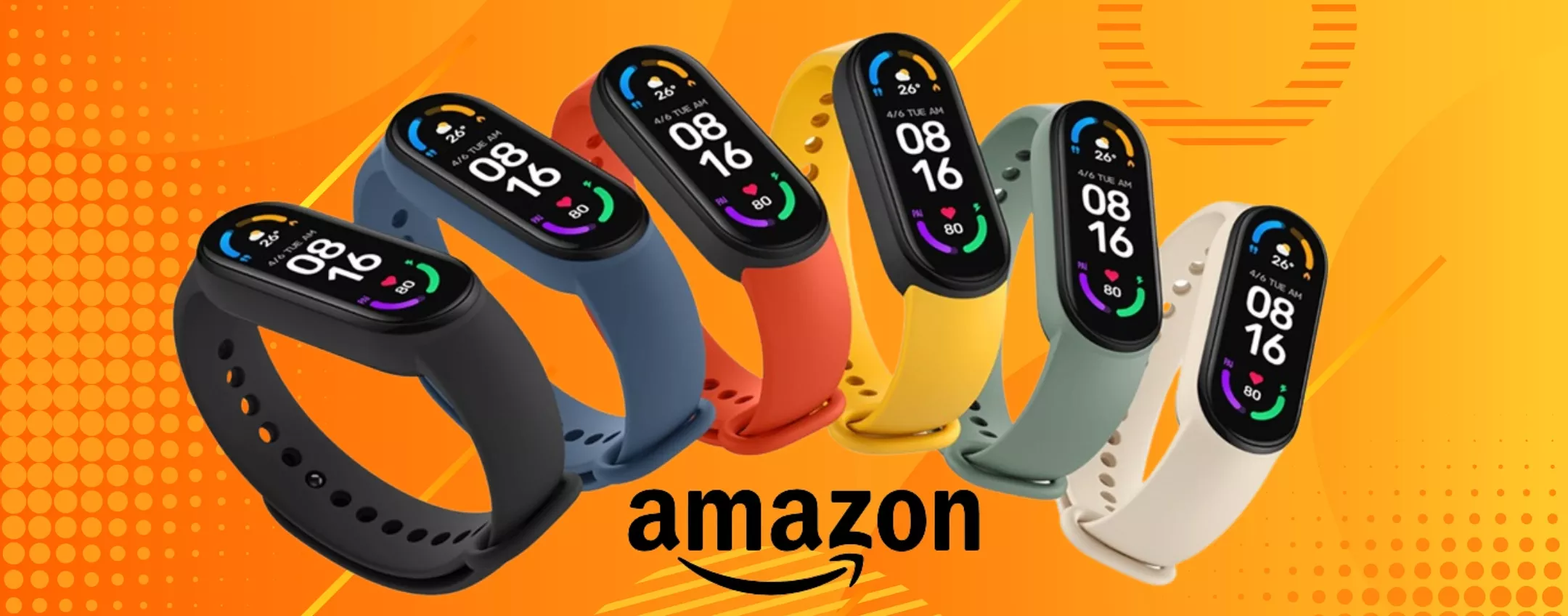 Xiaomi Smart Band 6 a prezzo BOMBA su Amazon (-31%)