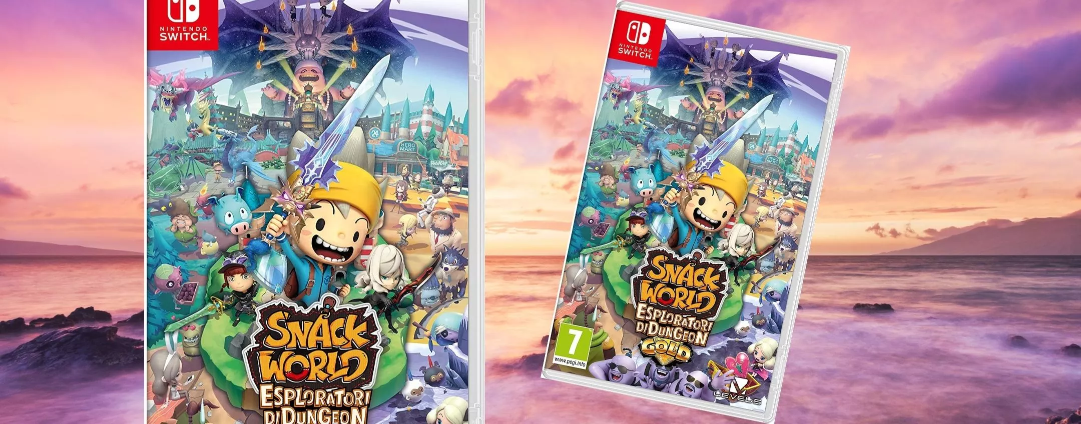 Snack World per Nintendo Switch, il regalo perfetto ora che costa 19€