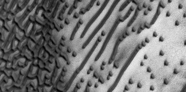 Il mistero del codice Morse su Marte