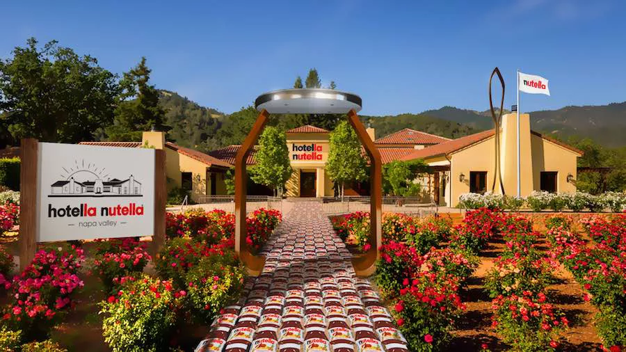 Nutella apre il primo hotel in California