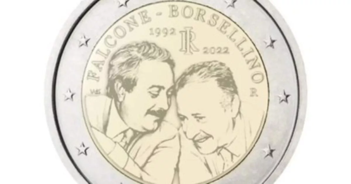 Falcone e Borsellino: i volti sulle monete da due euro