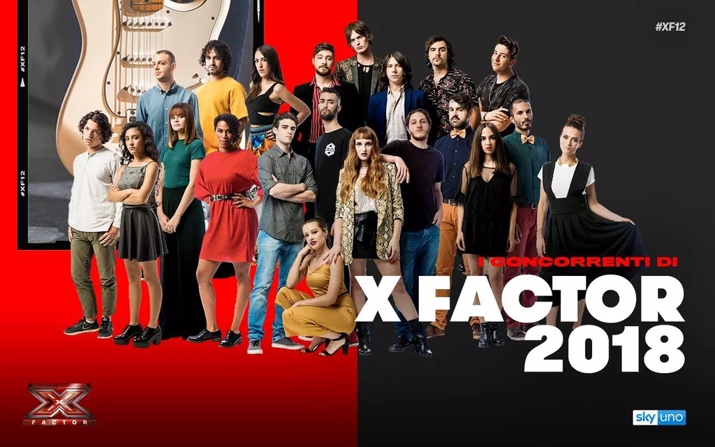 x factor 2018: concorrenti e puntate